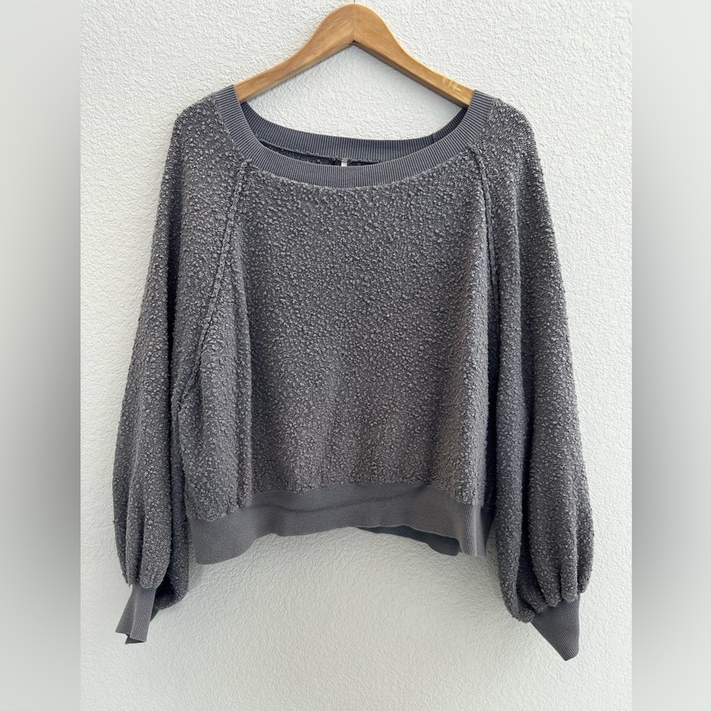 Freepeople boucle sweater